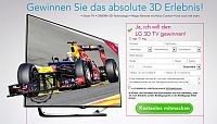 3D-Flatscreen-TV Gewinnspiel -3D-Flatscreen-TV gewinnen