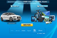 Audi A3 Gewinnspiel - Online Auto gewinnen - GRATIS Auto Gewinnspiel - Audi Gewinnspiel - Auto