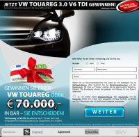 VW SUV Gewinnspiel - Online Auto gewinnen - GRATIS Auto Gewinnspiel