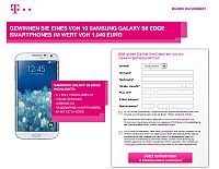 Samsung Galaxy S6 Edge Gewinnspiel -Samsung Galaxy S6 Edge gewinnen