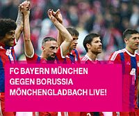 Tickets Bayern gegen Gladbach gewinnen, Bayern gegen Gladbach Tickets Gewinnspiel
