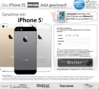 gratis iPhone 5 Gewinnspiel - onlien iPhone 5 gewinnen - Smartphone Gewinnspiel kostenlos