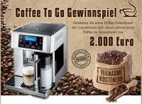 Kaffeevollautomat Gewinnspiel - Kaffeevollautomat gewinnen - Kaffeevollautomat Gewinnspiel