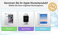 Apple Wunschprodukt Gewinnspiel - Apple Wunschprodukt gewinnen