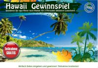 Hawaii Gewinnspiel - Kostenlos Reise gewinnen - GRATIS Reise Gewinnspiel