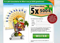 Lidl Gutschein Gewinnspiel - Lidl Gutschein gewinnen