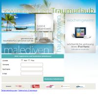 Malediven Gewinnspiel - Auto gewinnen - Auto Gewinnspiel