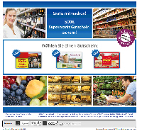 Supermarkt Gewinnspiel - Supermarkt Gutschein gewinnen