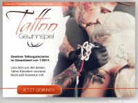 Tattoo Gutschein Gewinnspiel - Tattoo Gutschein gewinnen