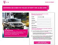 VW-Tiguan Gewinnspiel -VW-Tiguan gewinnen