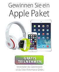 Apple Paket Gewinnspiel - Apple Paket gewinnen