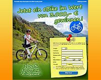 eBike Gewinnspiel, eBike gewinnen