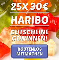 Haribo Gutschein Gewinnspiel - Haribo Gutschein gewinnen