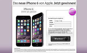 iPhone 6 Gewinnspiel -iPhone 6 gewinnen