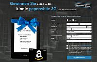 kindel paperwhite 3G Gewinnspiel - kindel paperwhite 3G gewinnen